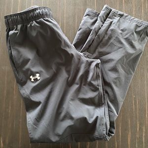 Black Underarmour wind pants